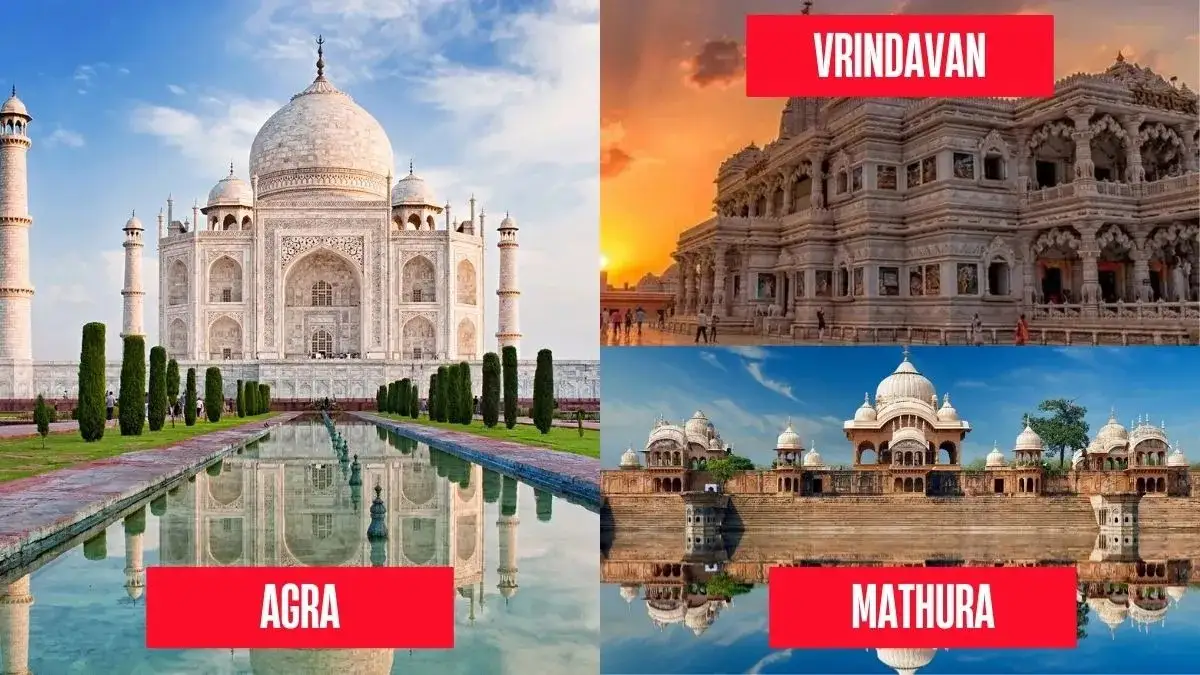  Agra, Mathura and Vrindavan