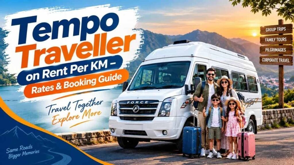 Tempo Traveller on Rent Per KM