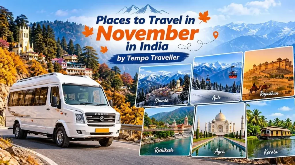 Places to Travel in November in India