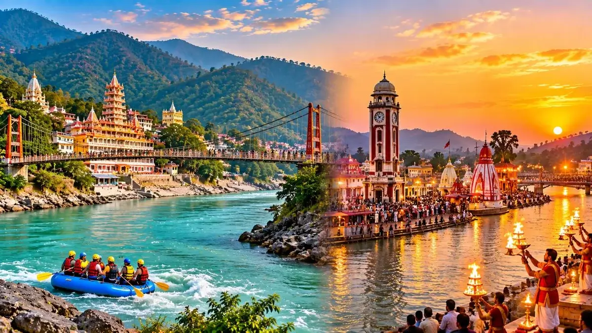 Rishikesh and Haridwar