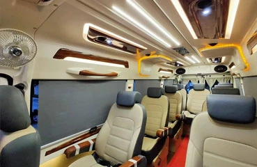 9 Seater Tempo Traveller in Delhi