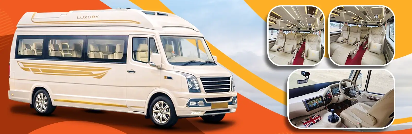 12 Seater Tempo Traveller in Aurangabad