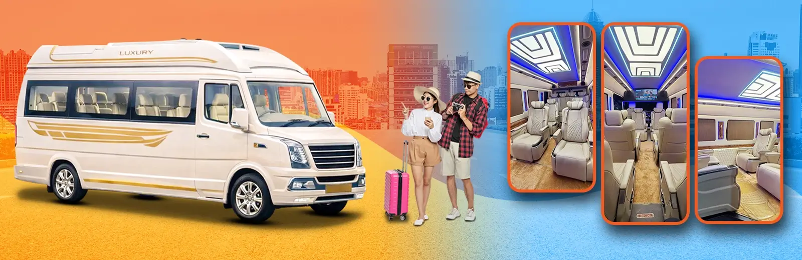 12 Seater Tempo Traveller in Hyderabad