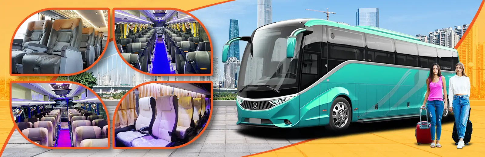 40 Seater Bus Hire in Delhi