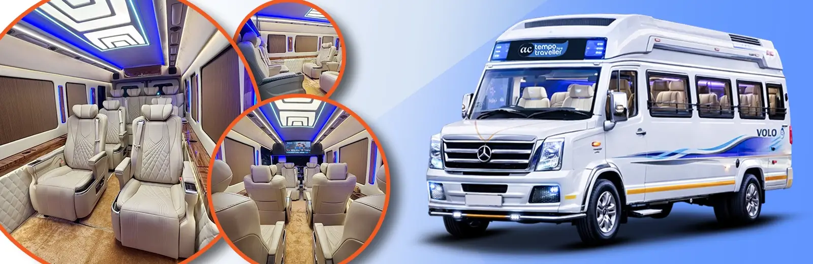 9 Seater Tempo Traveller in Aurangabad