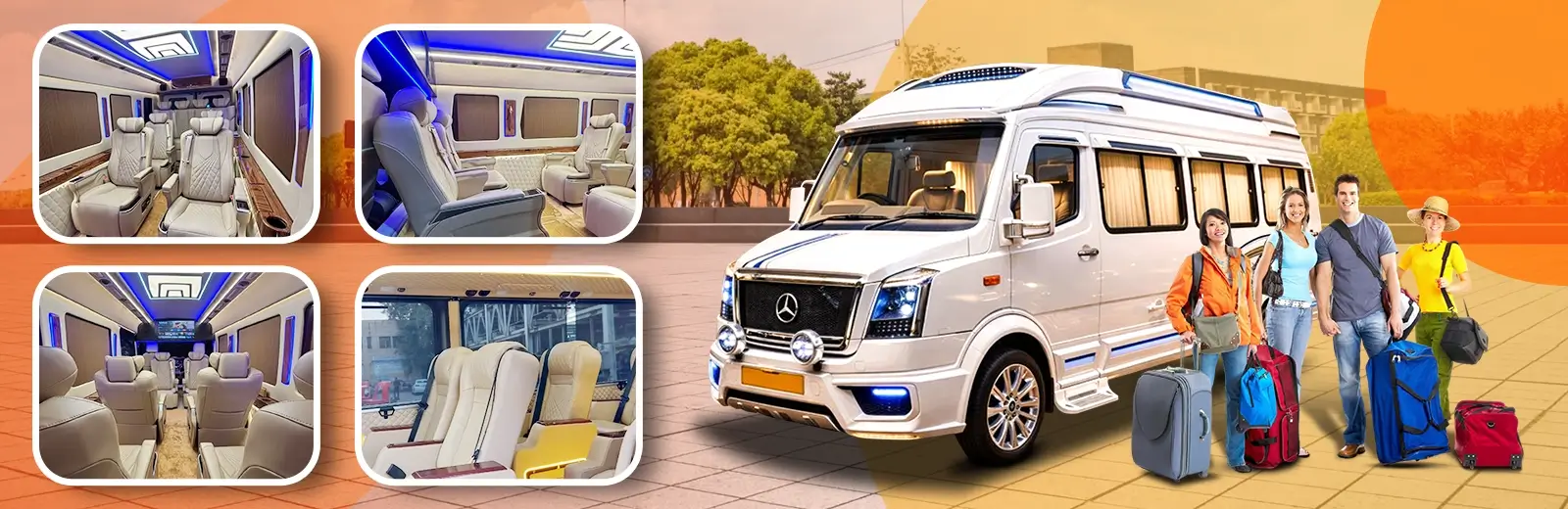 9 Seater Tempo Traveller in Hyderabad