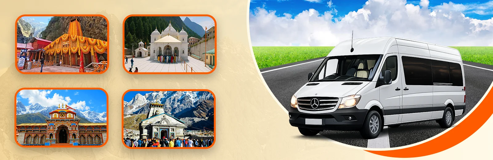 Delhi to Chardham Tempo Traveller