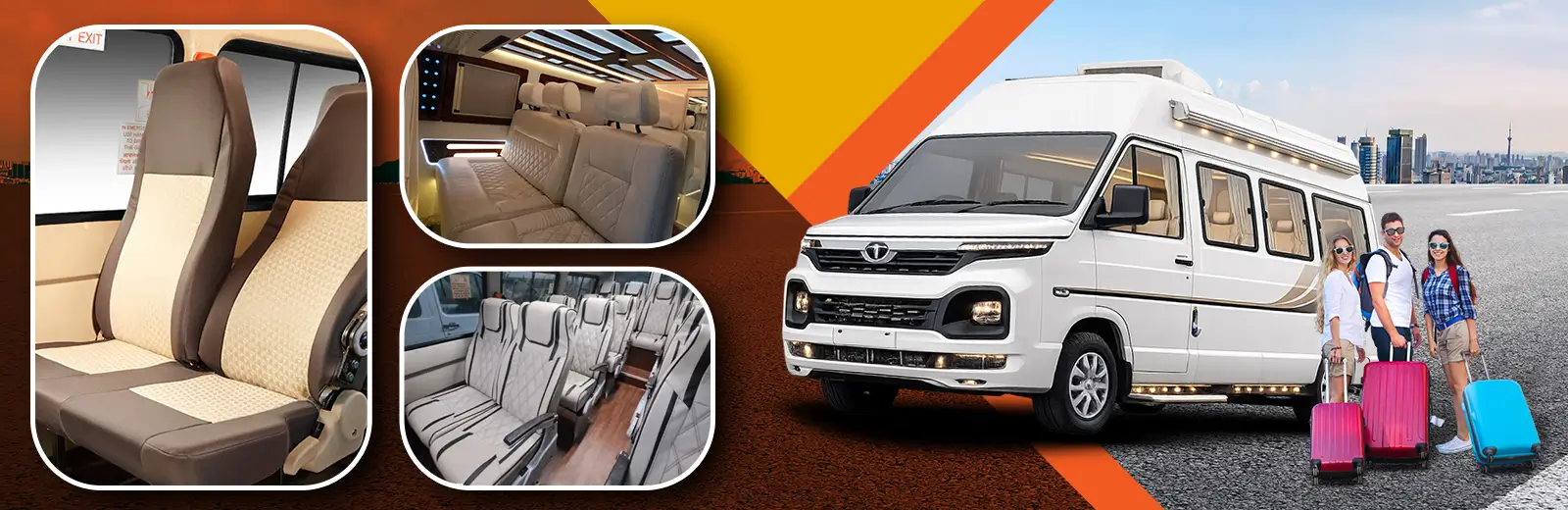 Tata Winger Rent in Delhi