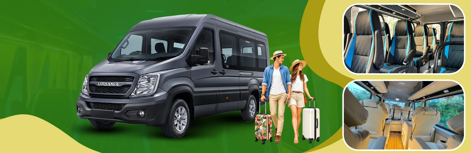 Urbania Van Hire in Hyderabad