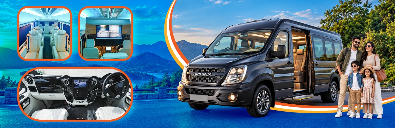 Urbania Van Hire in Lucknow