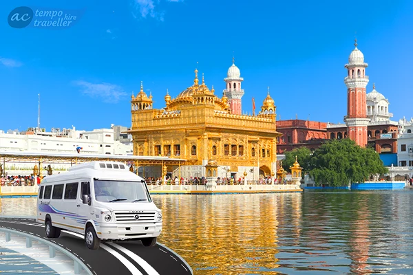 Chandigarh to Amritsar Tempo Traveller