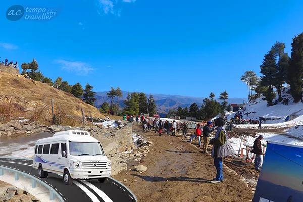 Chandigarh to Kasauli Tempo Traveller