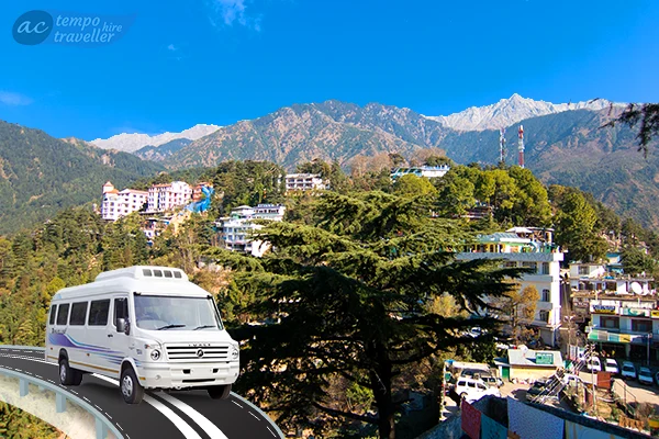 Chandigarh to McLeod Ganj Tempo Traveller
