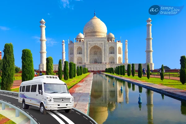 Delhi to Agra Tempo Traveller