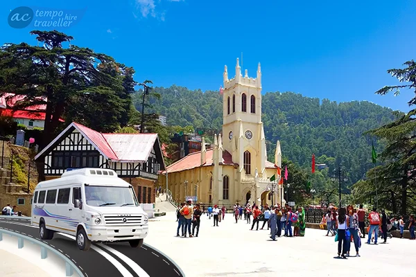 Delhi to Shimla Tempo Traveller