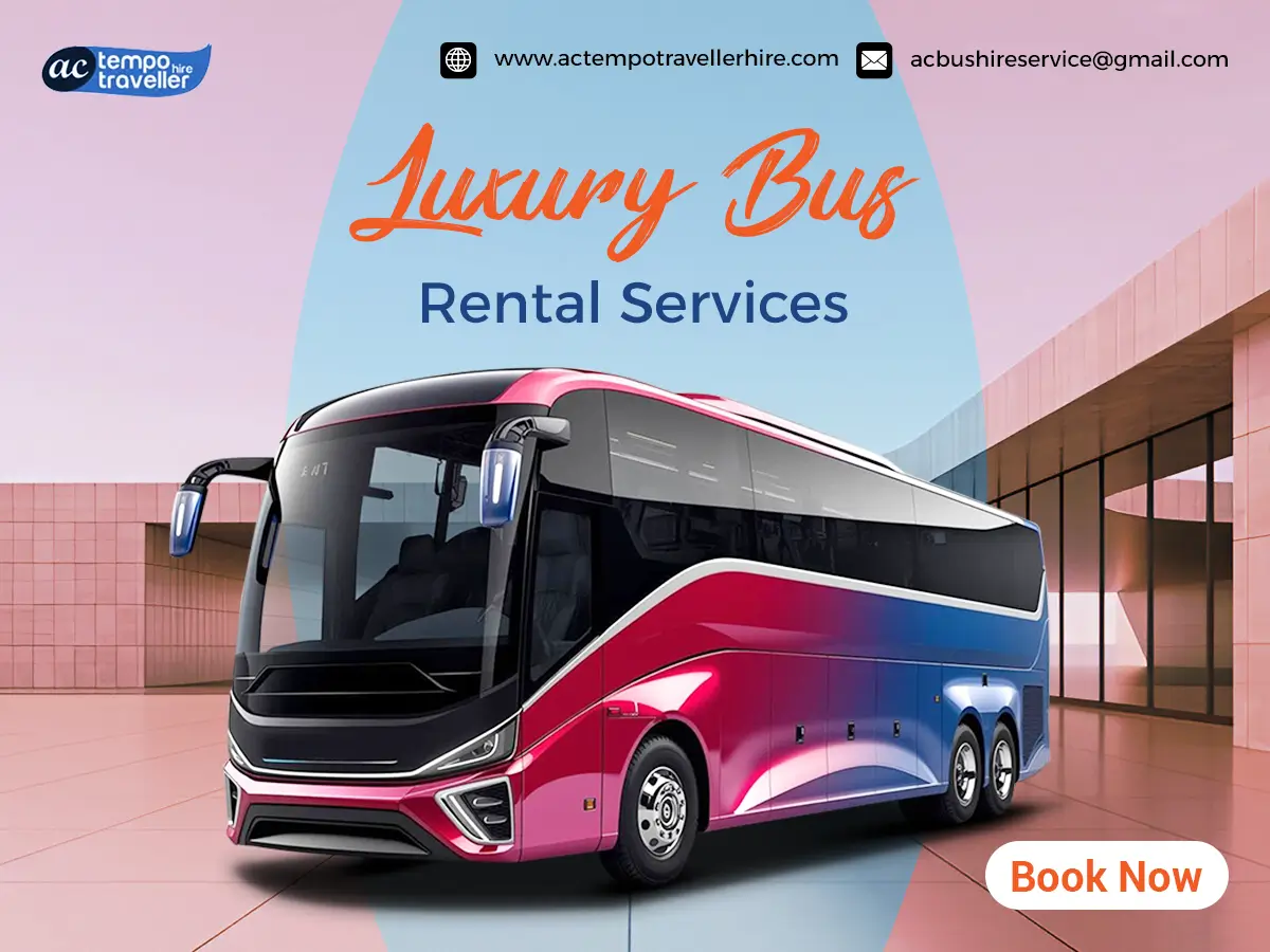 Luxury Bus Rental Services in Delhi
