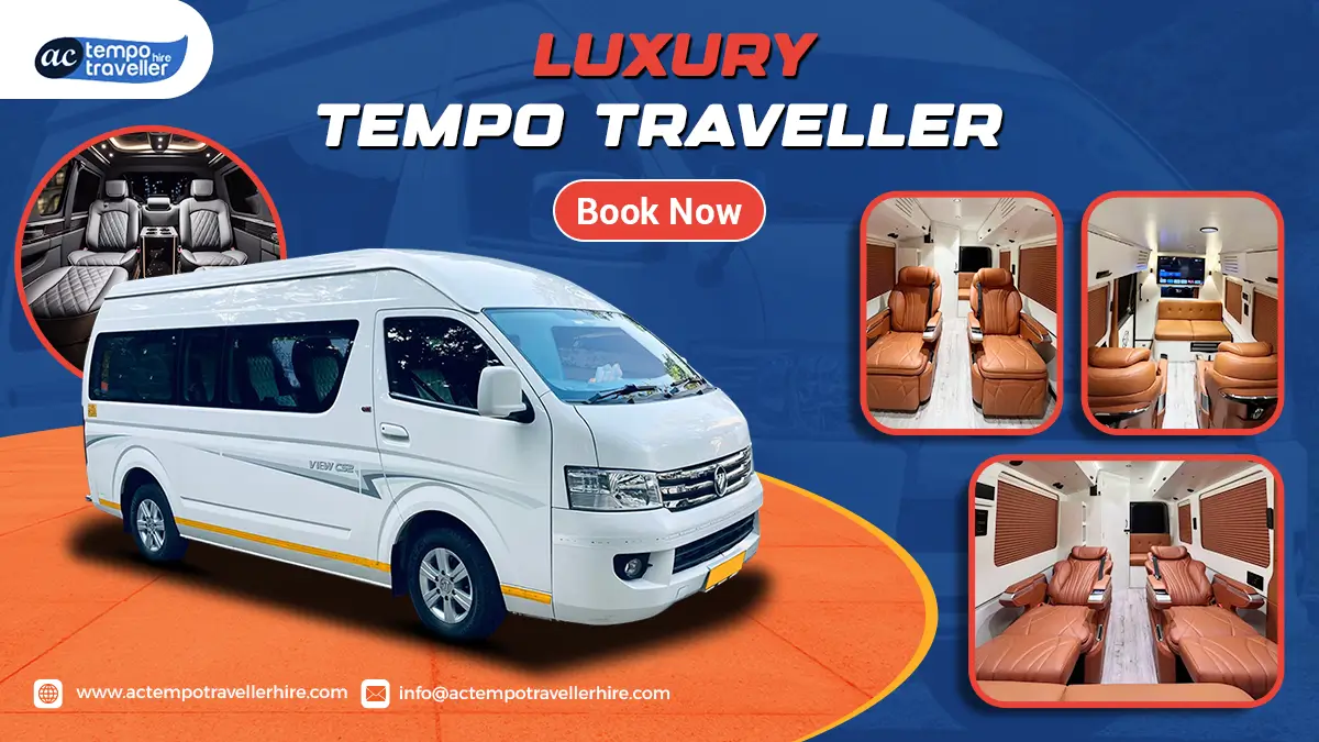 Luxury Tempo Traveller Hire in Delhi