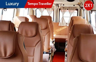 Luxury 2x1 Tempo Traveller