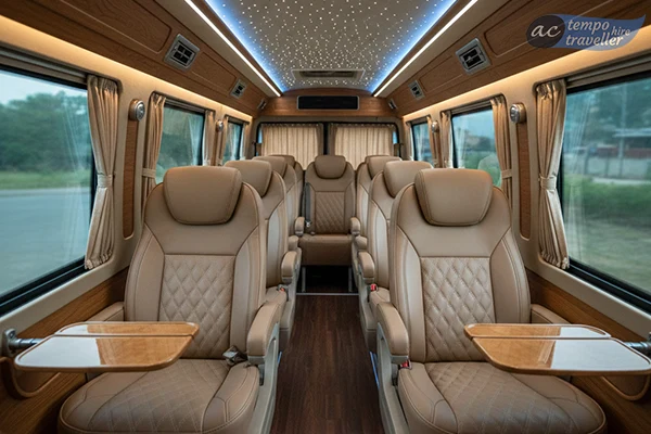 13 Seater Luxury Tempo Traveller in Delhi