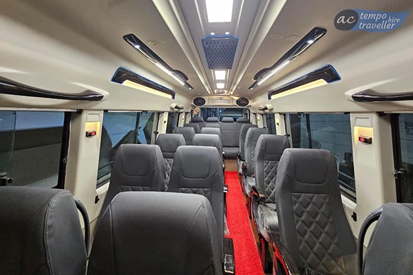 17 Seater Luxury Tempo Traveller in Delhi