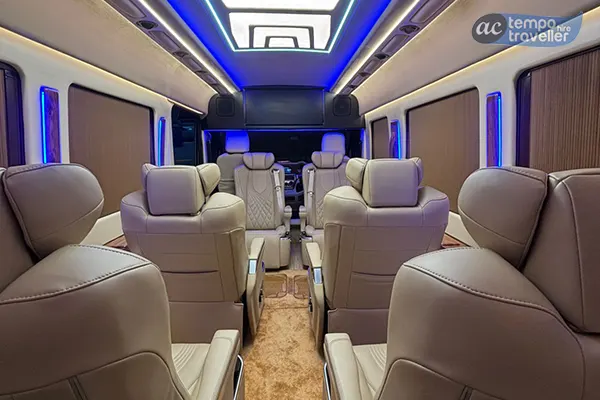 9 Seater Tempo Traveller in Agra