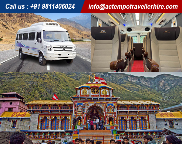 Delhi to Badrinath Tempo Traveller Delhi to Badrinath Tempo Traveller