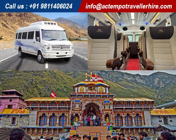 Delhi to Badrinath Tempo Traveller