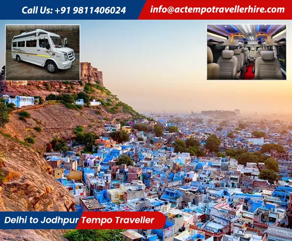 Delhi to Jodhpur Tempo Traveller Delhi to Jodhpur Tempo Traveller
