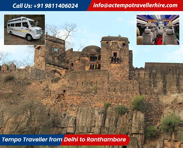 Tempo Traveller from Delhi to Ranthambore