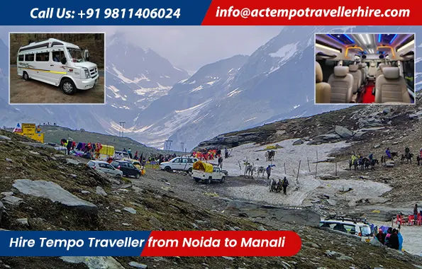 Noida to Manali Tempo Traveller