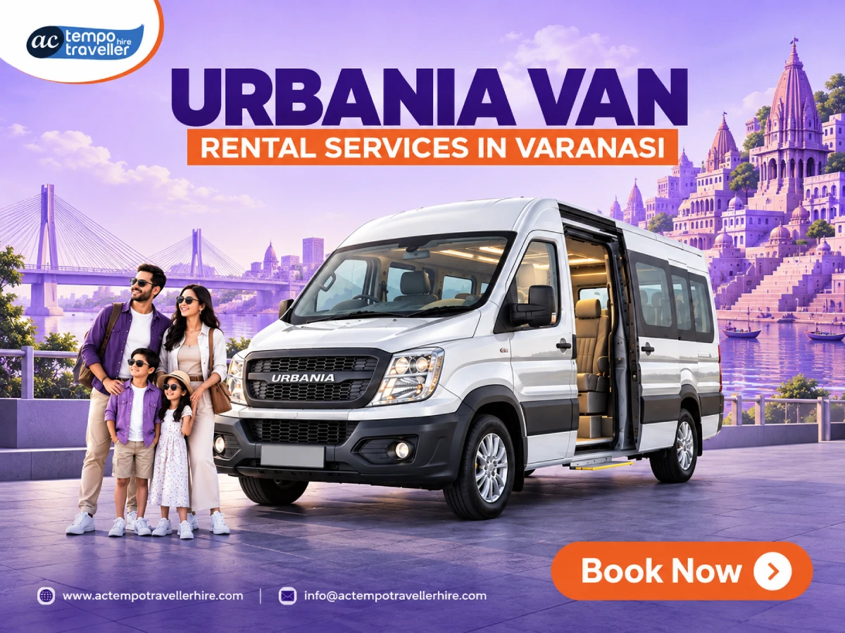 Urbania Van Rental Services in Varanasi