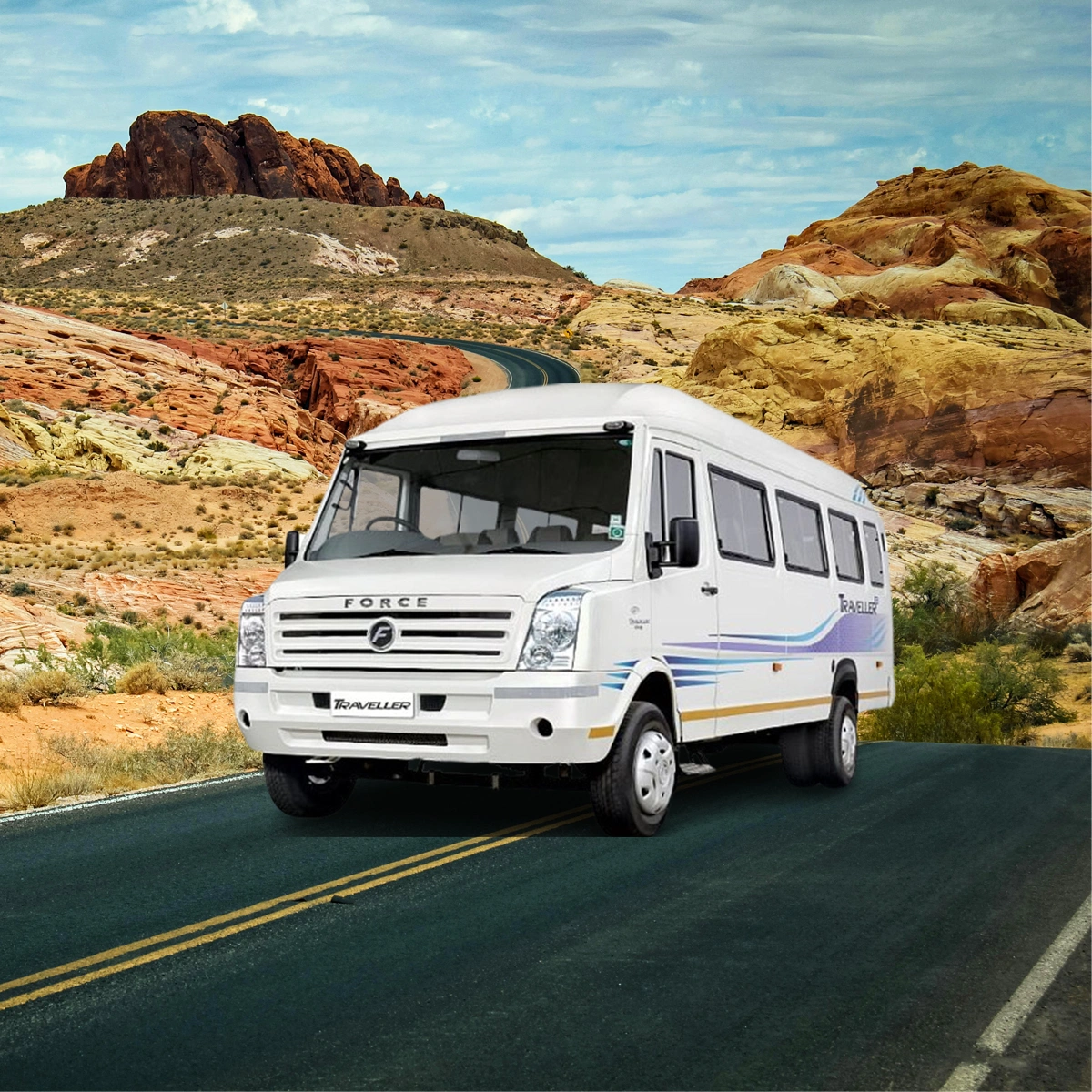 Luxury tempo traveller with washroom Luxury tempo traveller with washroom